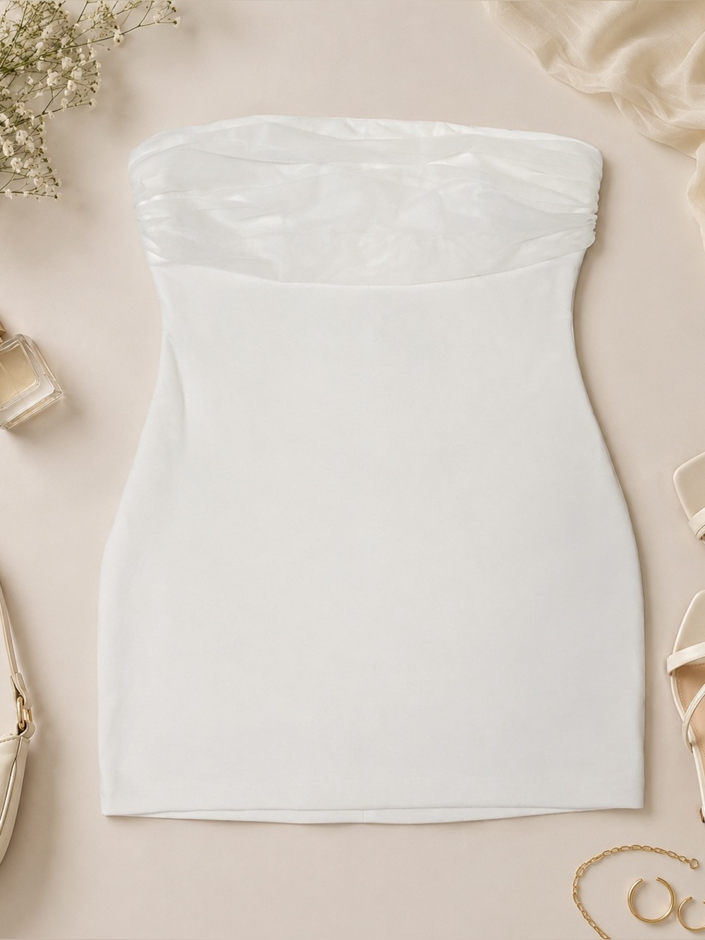 superdown Felina Mini Dress in White Sz M